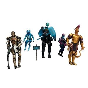 Fortnite Hasbro Victory Royale series figure lot- 5 action figures